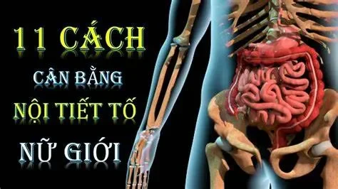 Các cách cân bằng nội tiết tố nữ